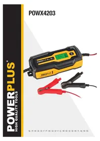 Notice PowerPlus POWX4203 Cargador de batería