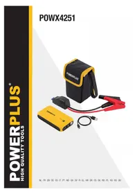 Notice PowerPlus POWX4251 Φορητή μπαταρία