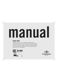 Notice La Marzocco LINEA MINI Coffee machine