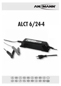 Notice ANSMANN ALCT 6244 Bateriju lādētājs