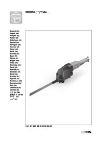 Notice Fein STS 325 R Zāģis