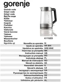 Notice GORENJE K17GED Chaudière