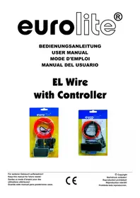 Notice Eurolite EL WIRE Éclairage