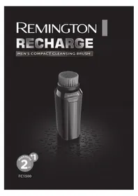 Notice REMINGTON RECHARGE COMPACT CLEANSING Yüz temizliği