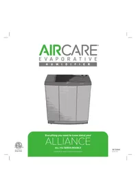 Notice AirCare ALLIANCE H12400HB Humidificateur