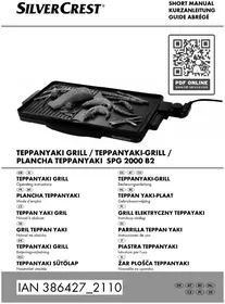 Notice SILVERCREST SPG 2000 B2 Gril électrique