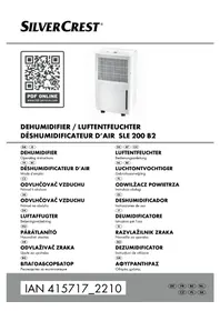 Notice SILVERCREST SLE 200 B2 Affugter