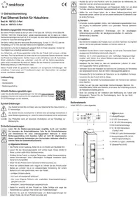 Notice Renkforce FEH800 Commutateur