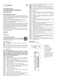 Notice Renkforce FEH500 Commutateur