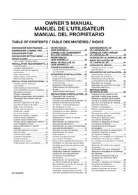 Notice JENN-AIR JDPSS245LX Lavavajillas