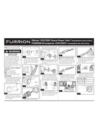 Notice Furrion F52INSBSAM Prise électrique