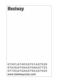 Notice BESTWAY 67694 Pomp