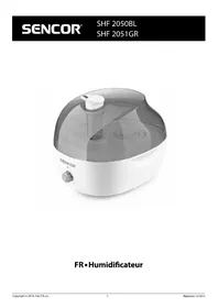 Notice SENCOR SHF 2051GR Humidificateur