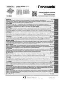 Notice PANASONIC S36MU2E5B κλιματιστικό