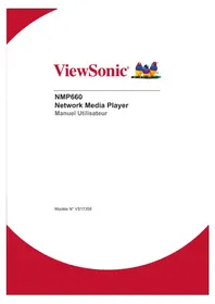 Notice VIEWSONIC NMP660 Lecteur multimédia réseau