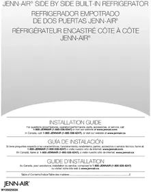 Notice JENN-AIR JPK42SNXWSS Fridge