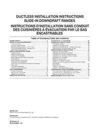 Notice JENN-AIR W10748976 Basket