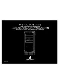 Notice JENN-AIR JUIFX15HM Ice Maker