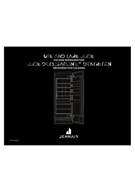 Notice JENN-AIR COGNAC30L Fridge