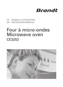 BRANDT CE3252W - Four à micro-ondes