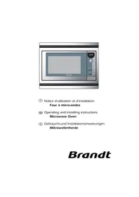BRANDT ME430BE1 - Mikrowellenherd