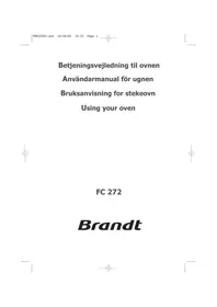 BRANDT FC272WN1 - Kylskåp