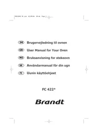BRANDT FC422ZN1 - Elektrisk ovn