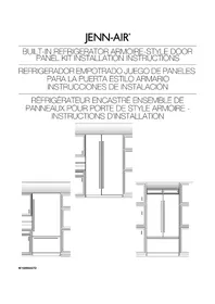 Notice JENN-AIR W10292394 Refrigerador