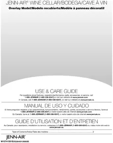 Notice JENN-AIR JUW24FLERS Bodega