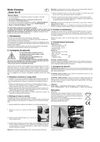 Notice Esotec SOLAR AIRS Pompe