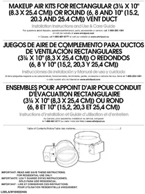 Notice JENN-AIR W10446916 Aire acondicionado