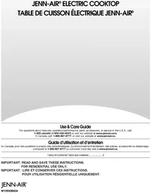 Notice JENN-AIR JEC3536BS Cooker