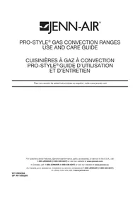 Notice JENN-AIR JLRP430WP Cooker