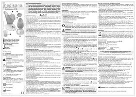 Notice MEDISANA DS 400 Nettoyage visage