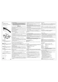 Notice MEDISANA HM 650 Appareil de massage