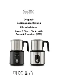 Notice CASO CREMA & CHOCO 1655 Milk frother