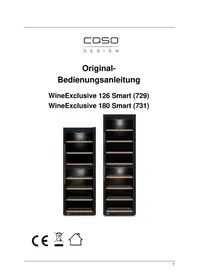 Notice CASO WINE EXCLUSIVE 180 SMART Cave à vin