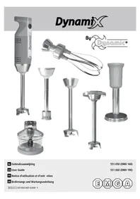 Notice Dynamic DYNAMIX 551054 Mixeur plongeant