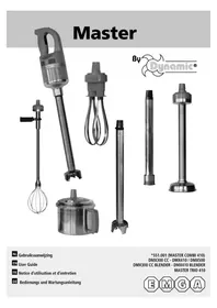 Notice Dynamic MASTER 551001 Mixeur plongeant