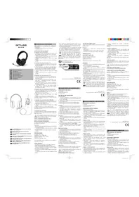 Notice MUSE M210 GH Ecouteur