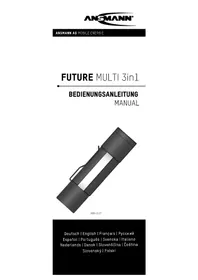Notice ANSMANN FUTURE MULTI 3IN1 Lampe de poche
