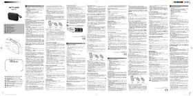 Notice MUSE M307 BT Haut-parleur