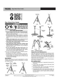 Notice RIDGID VJ98 Support d'outil
