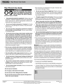 Notice RIDGID E12 Hand tool