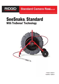 Notice RIDGID SEESNAKE STANDARD Cámara de inspección