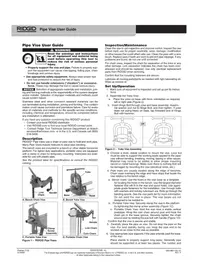 Notice RIDGID 640 Étau