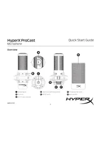 Notice HYPERX PROCAST Microphone