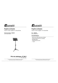 Notice Dimavery ORCHESTRE Pupitre