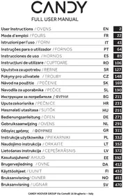 Notice CANDY FIDC X625 L Inbyggnadsugn