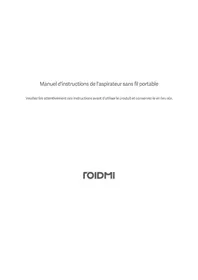 Notice Roidmi P1 PRO Aspirateur
